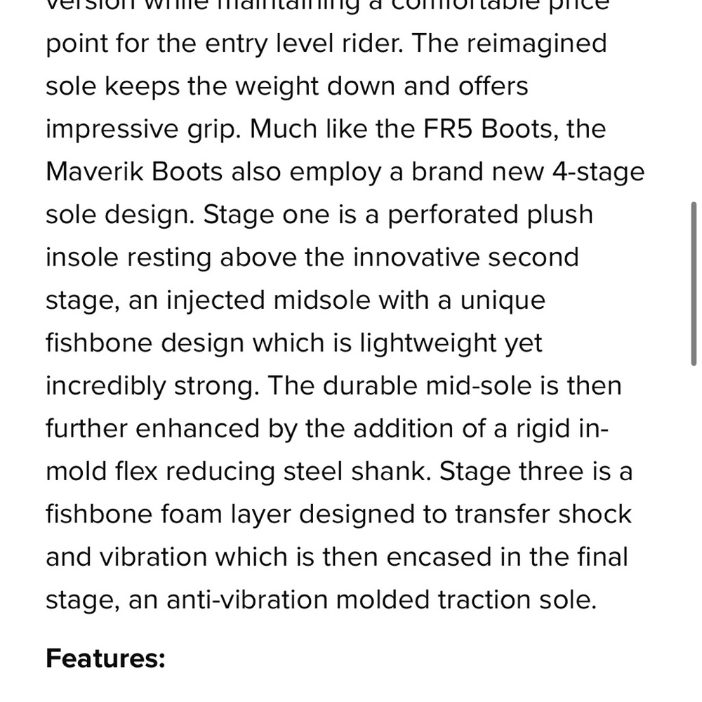 Fly Racing Maverick Men's Boots - Picture 3 of 4
